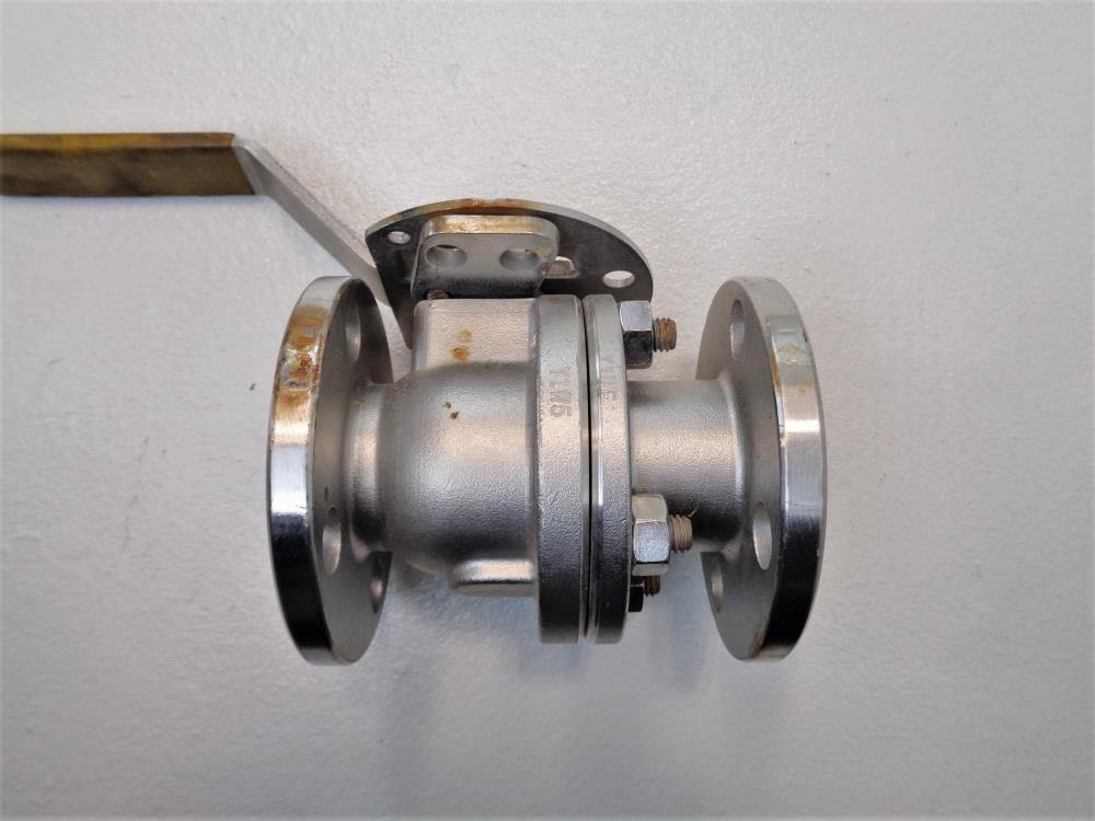 Cameron WKM Dynaseal 1" 150# CF8M 2-Piece Flanged Ball Valve 310F